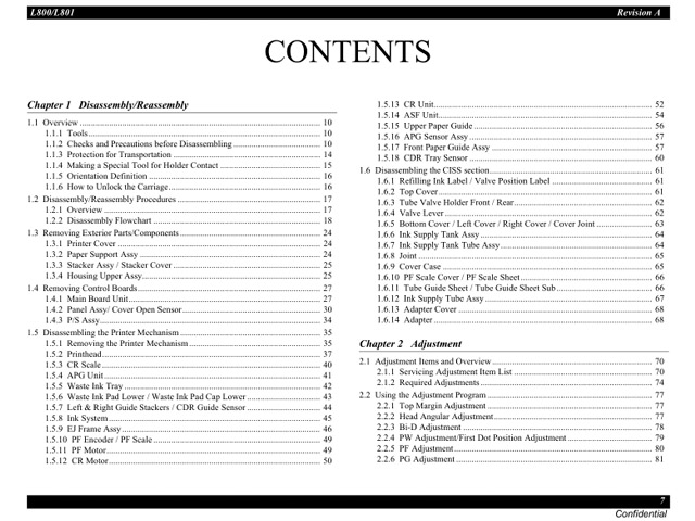 EPSON_L800_L801 Service Manual EPSON_L800_L801 Service Manual